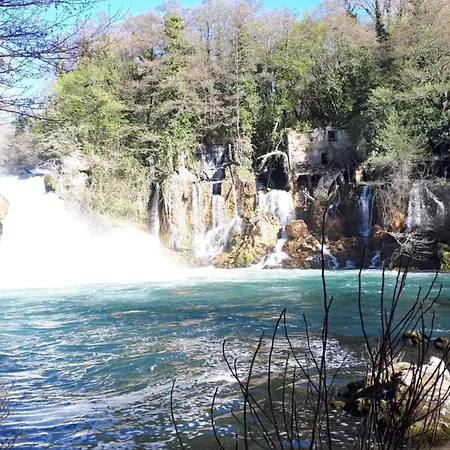 Rural Olive Krka: Poolside Retreat Near Krka Park *