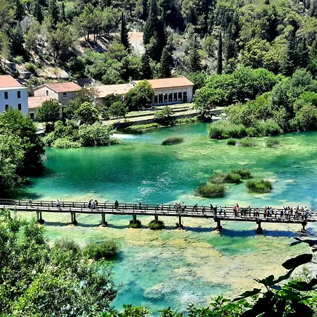 Rural Olive Krka: Poolside Retreat Near Krka Park Villa
