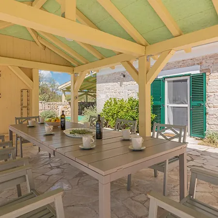 Rural Olive Krka: Poolside Retreat Near Krka Park